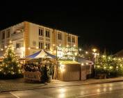 Weihnachtbeleuchtung am Rimstinger Weihnachtsmarkt